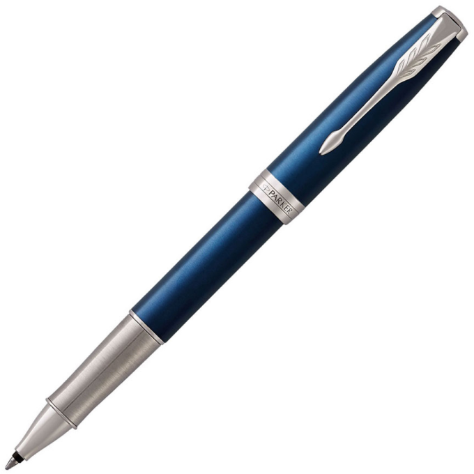 Ручка-роллер PARKER ESSENTIAL SONNET LAQUE BLUE CT 1948087